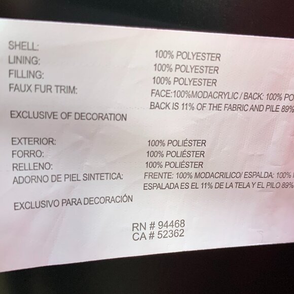 Nautica Red Puffer Water Resistant Midweight Jacket Sz S - Picture 14 of 16